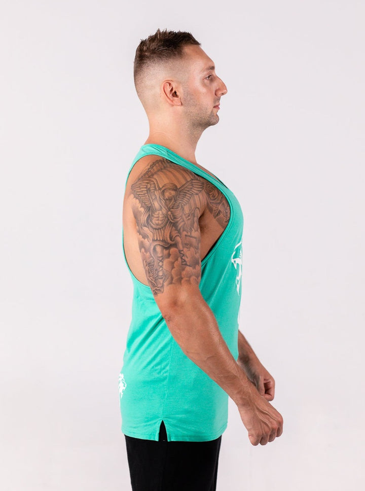 ROAR RACER BACK / STRINGER - FOREST TEAL