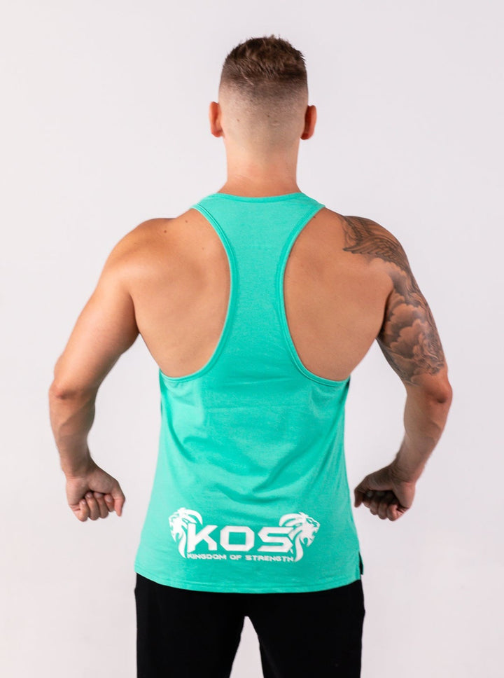 ROAR RACER BACK / STRINGER - FOREST TEAL