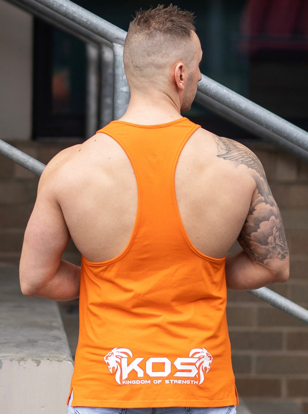 ROAR RACER BACK / STRINGER - SUN-KISSED ORANGE