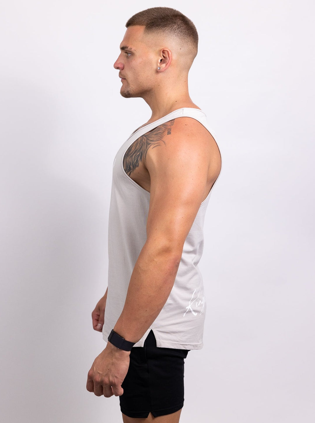 ELITE SINGLET - STONE