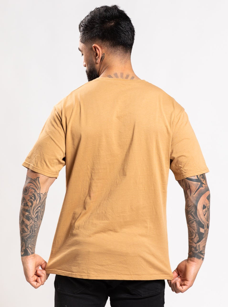 ORIGIN OVERSIZED TEE - DESERT SAND - UNISEX