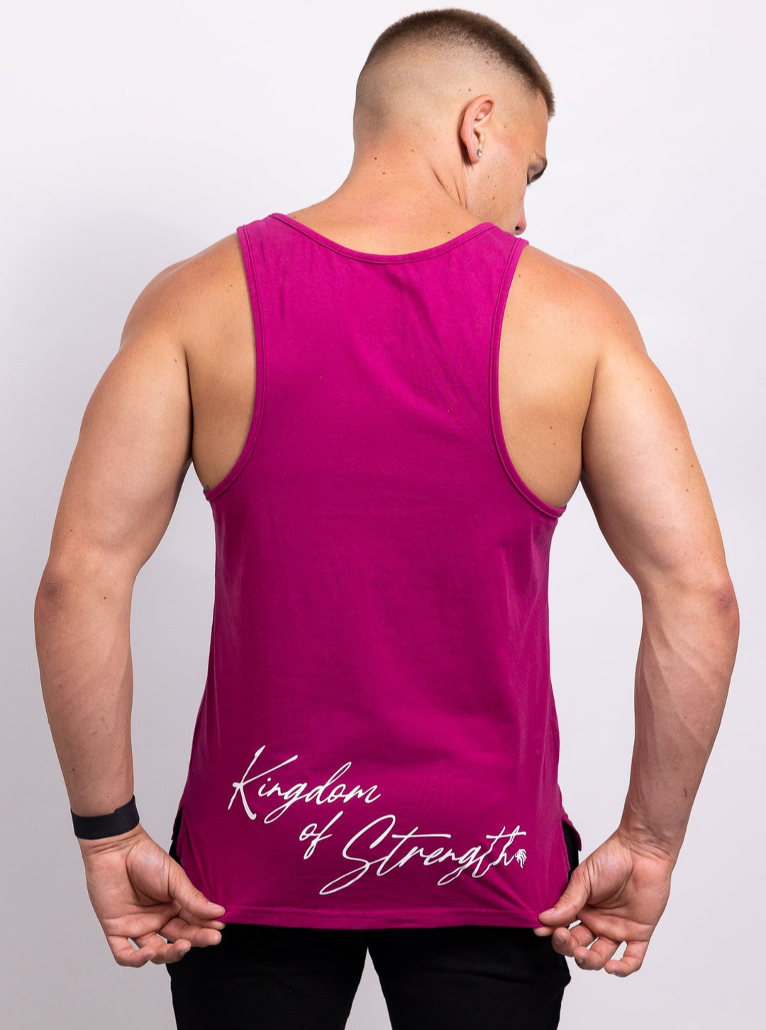 ELITE SINGLET - LIGHT BURGUNDY