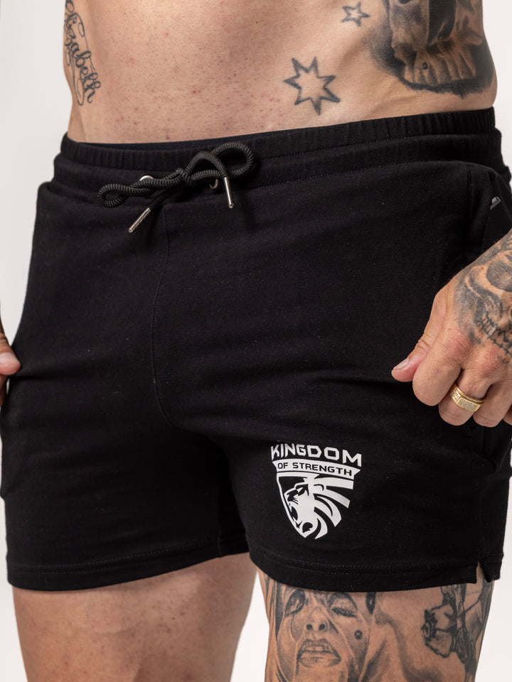 ROYAL 5 INCH SHORTS - BLACK