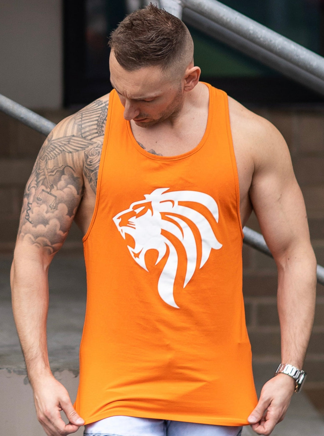 ROAR RACER BACK / STRINGER - SUN-KISSED ORANGE