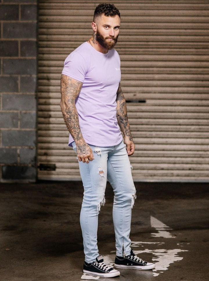 ALPHA TEE - LILAC