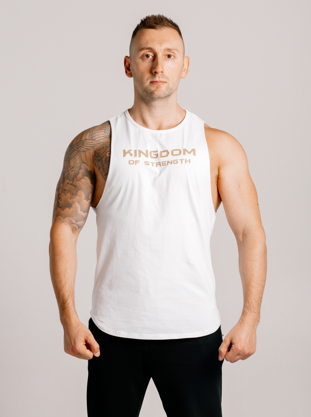 KINGDOM CUT OFF - WHITE