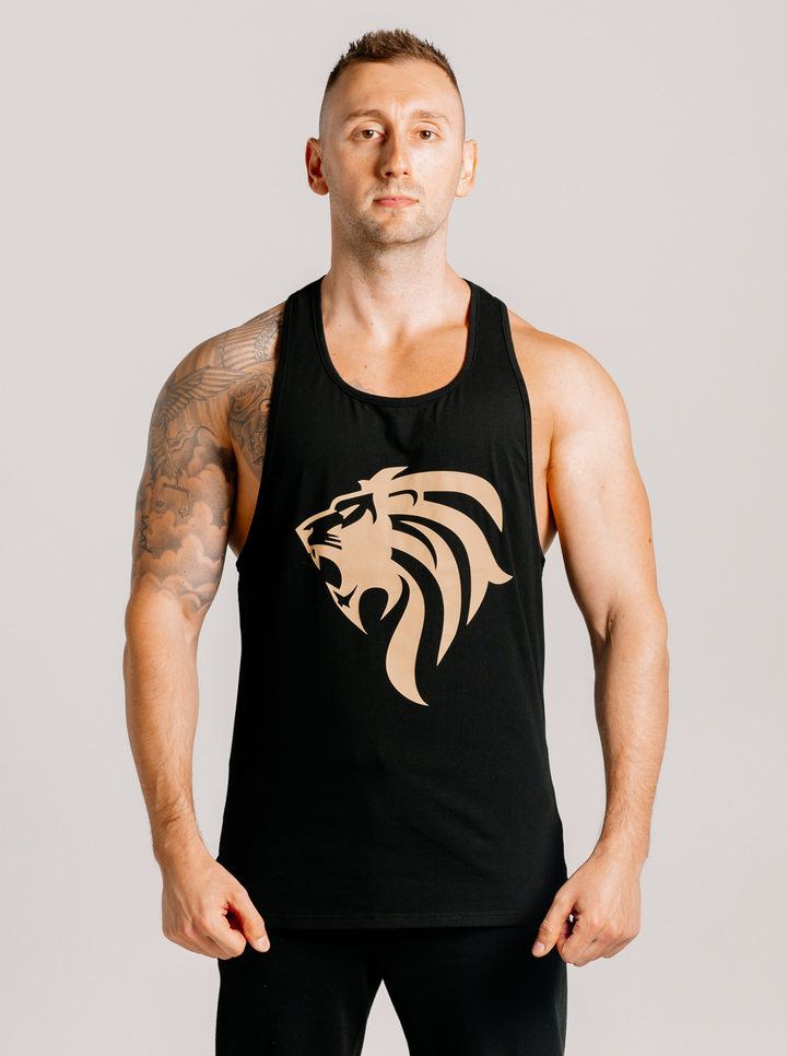 ROAR RACER BACK / STRINGER - BLACK