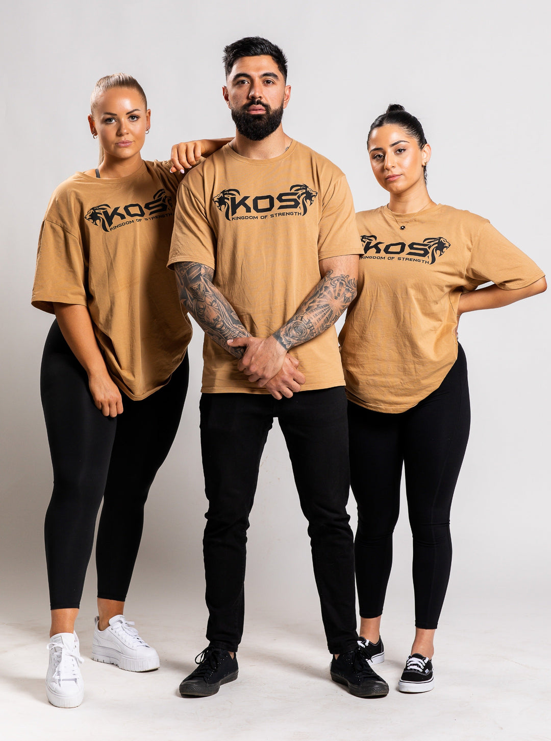 ORIGIN OVERSIZED TEE - DESERT SAND - UNISEX